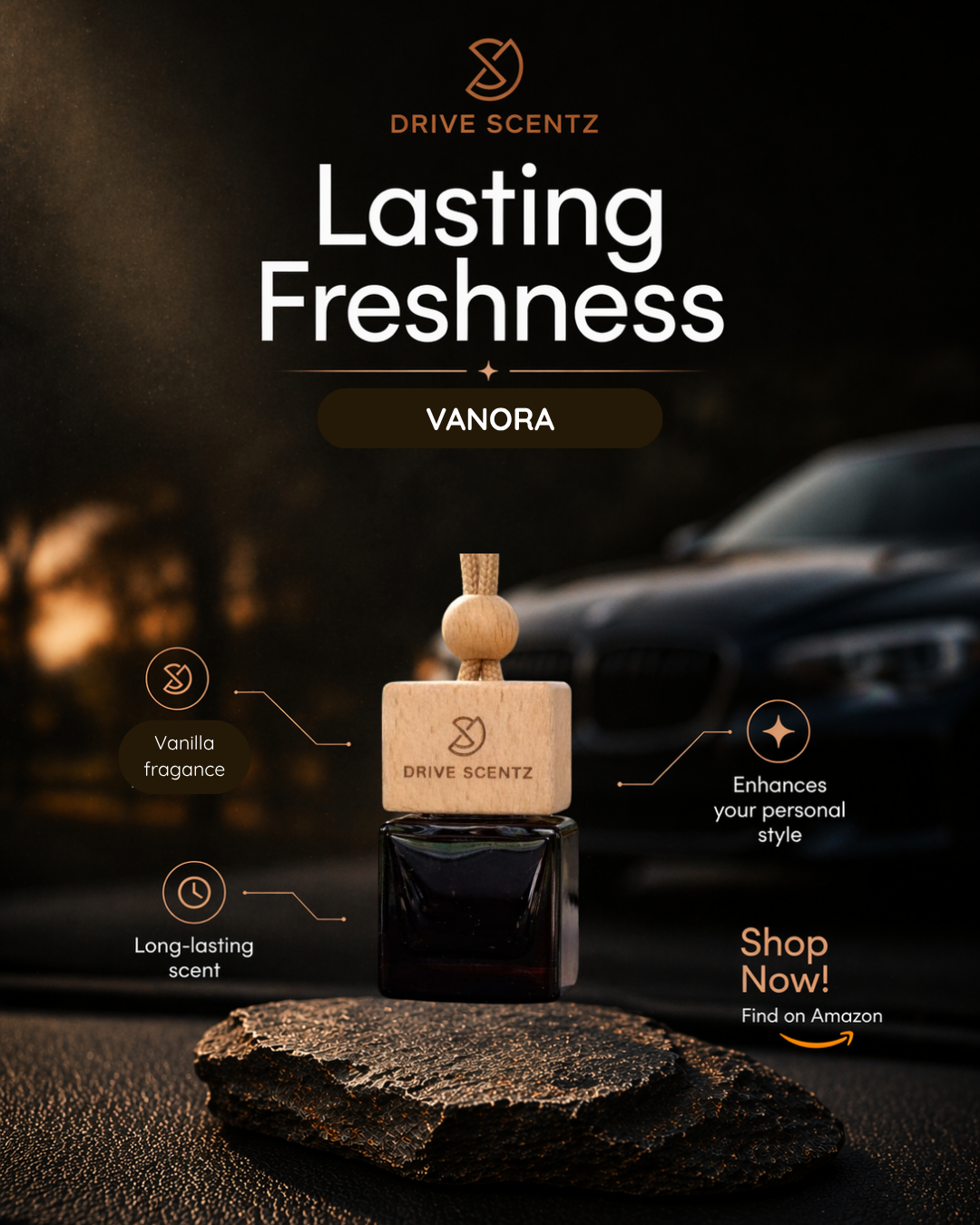Vanora - Car Diffuser Fragrance