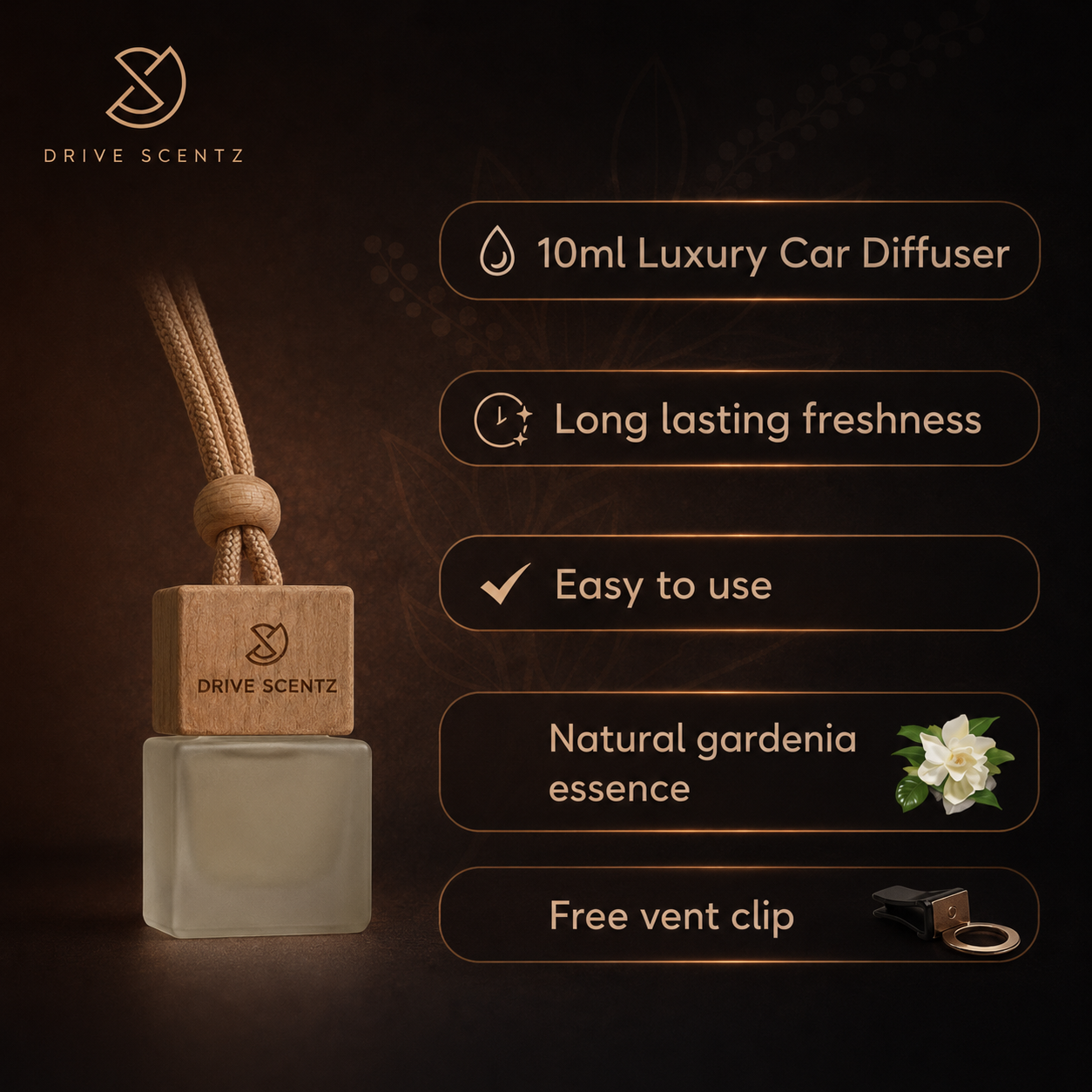 Pure Fleur - Car Diffuser Fragrance
