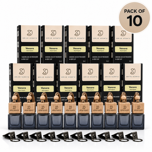 Vanora - Car Diffuser Set Fragrance - Pack x 10
