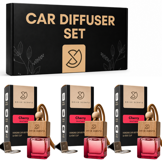 Cherry - Car Diffuser Set Fragance - Pack x 3