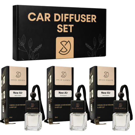 New Air - Car Diffuser Set Fragance - Pack x 3
