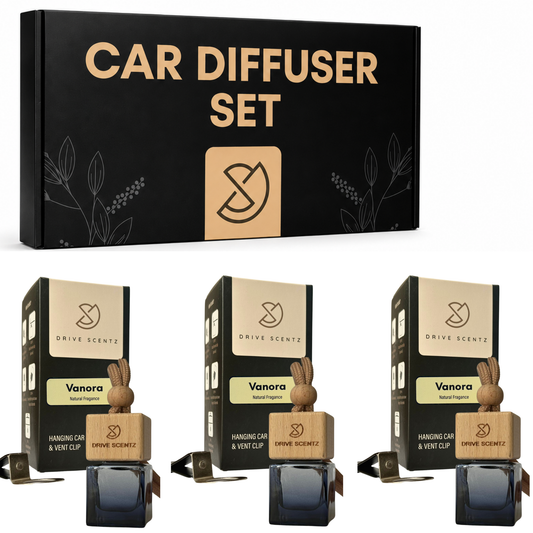 Vanora - Car Diffuder Set Fragance - Pack x 3