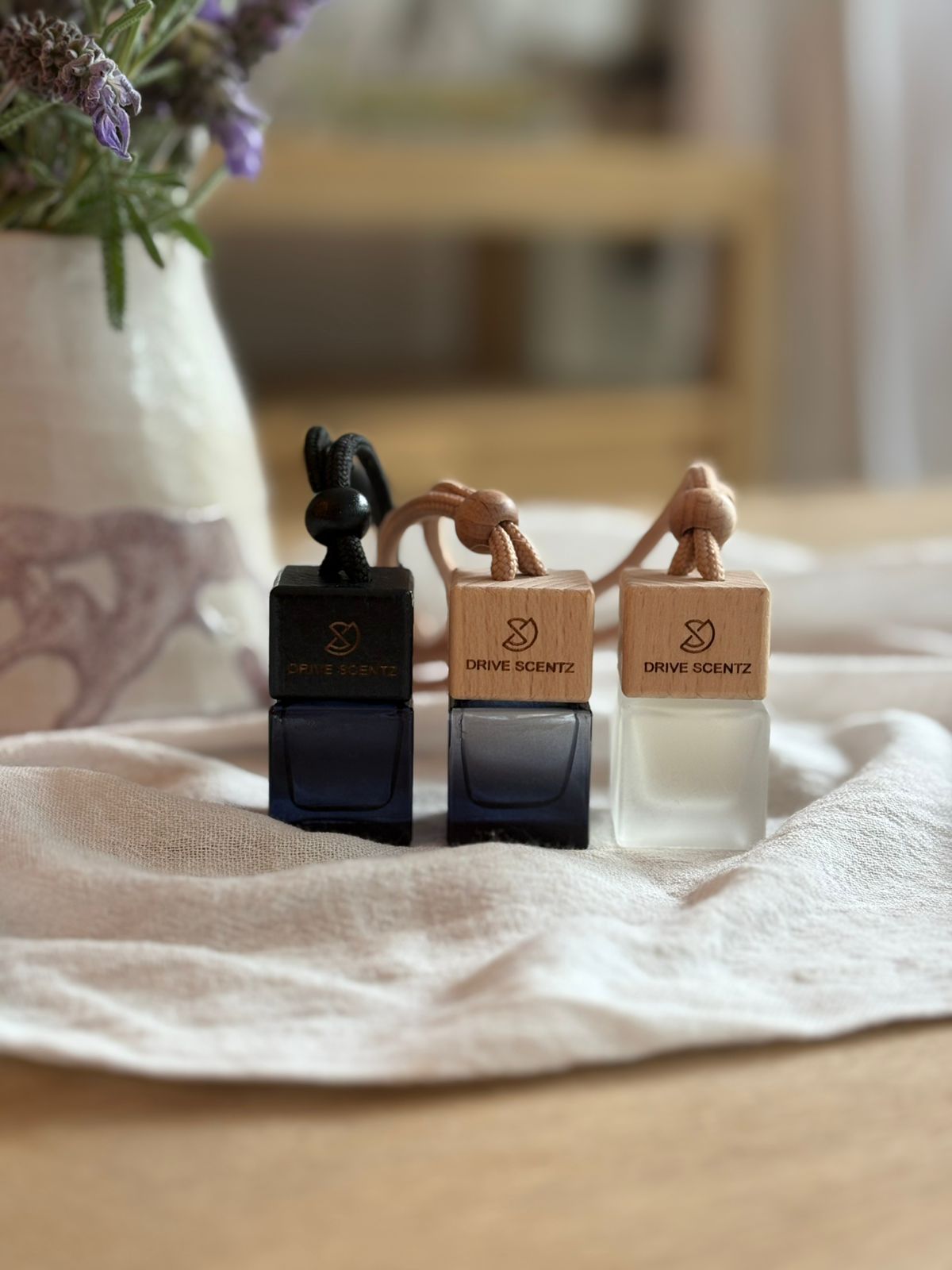 Edge, Vanora & Pure Fleur - Car Diffuser Set Fragance - Pack x 3